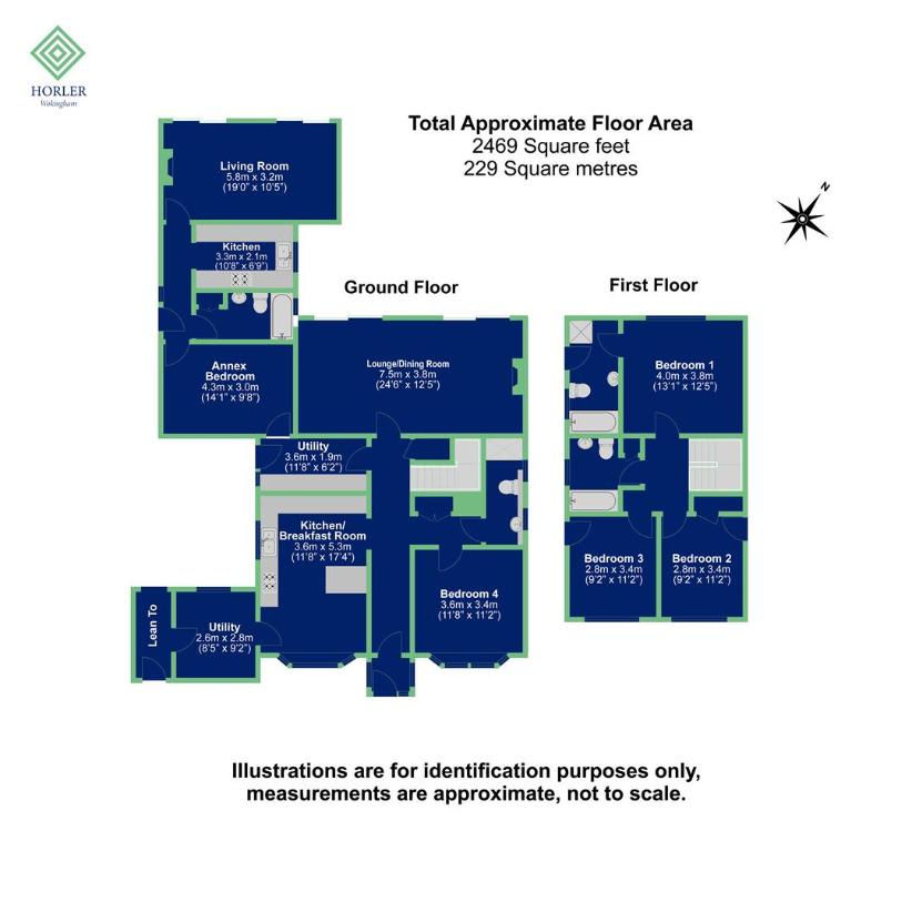 5 bedroom detached house for sale - floorplan