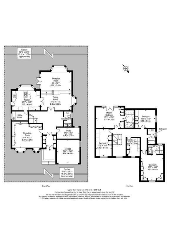 5 bedroom detached house for sale - floorplan