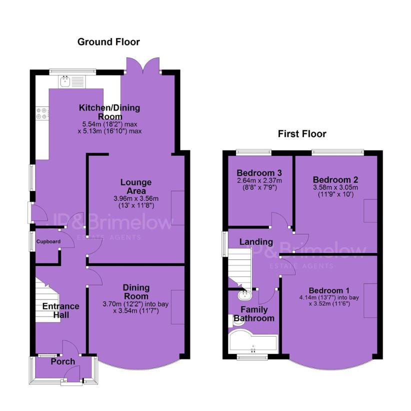 3 bedroom semi-detached house for sale - floorplan