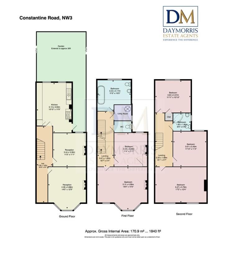 5 bedroom property for sale - floorplan