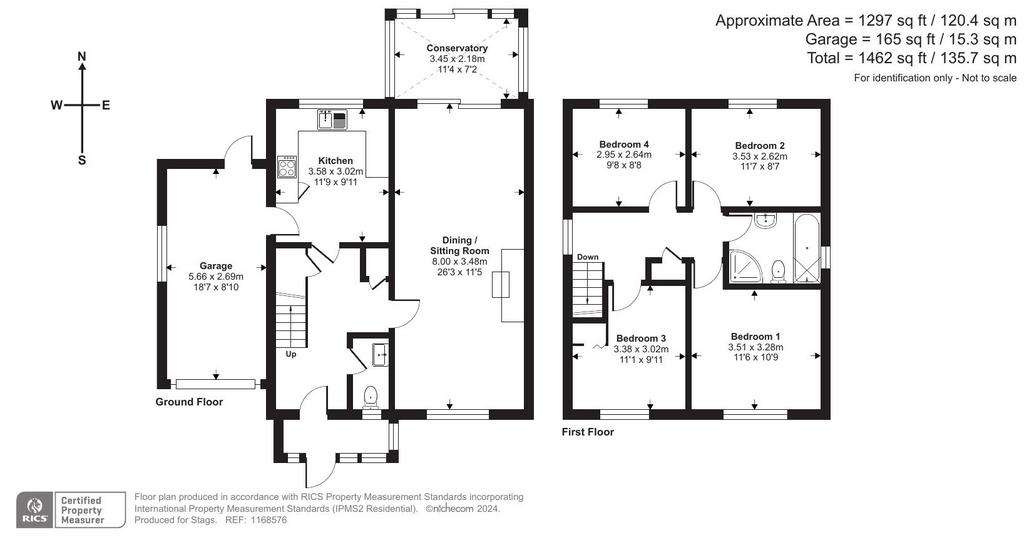 4 bedroom detached house for sale - floorplan