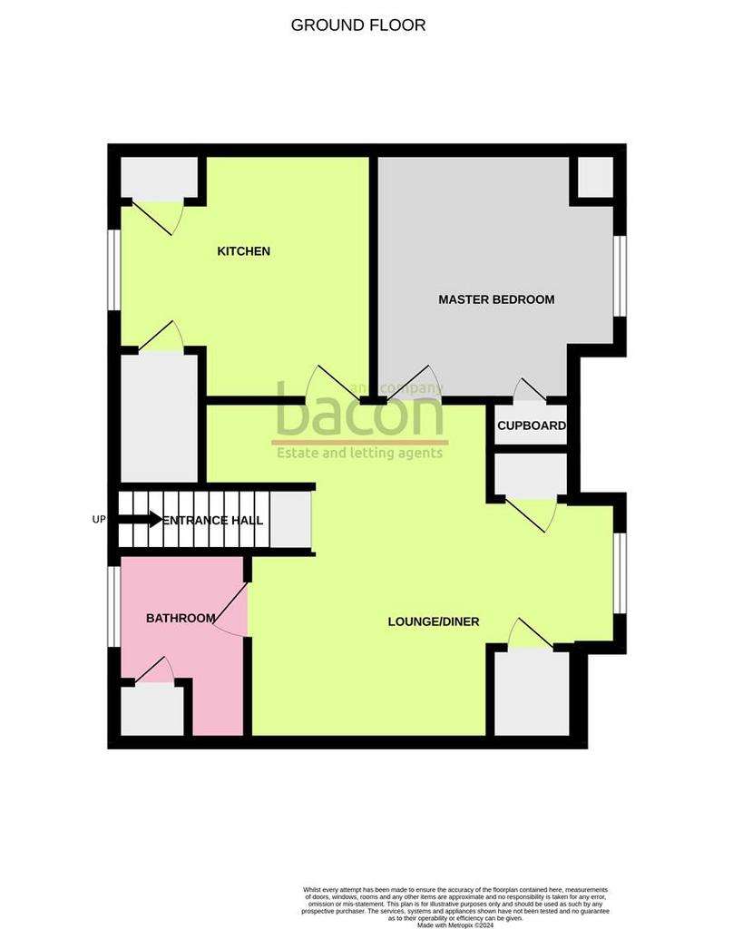 1 bedroom flat for sale - floorplan