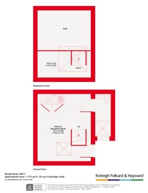 Studio flat to rent - floorplan