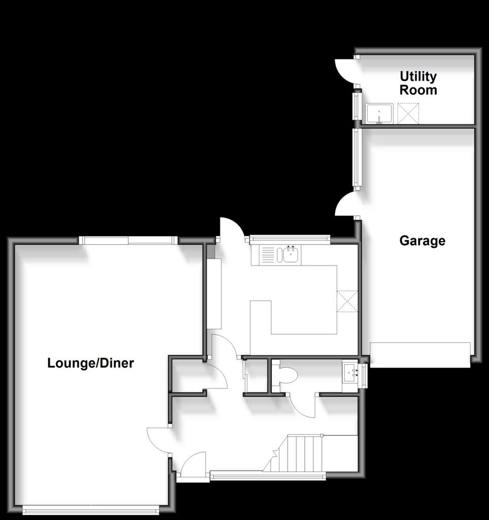 3 bedroom detached house for sale - floorplan