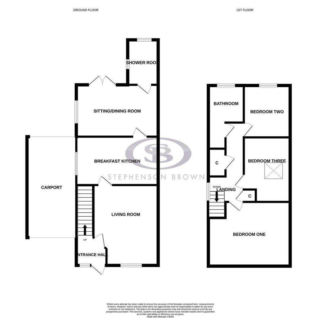 3 bedroom detached house for sale - floorplan