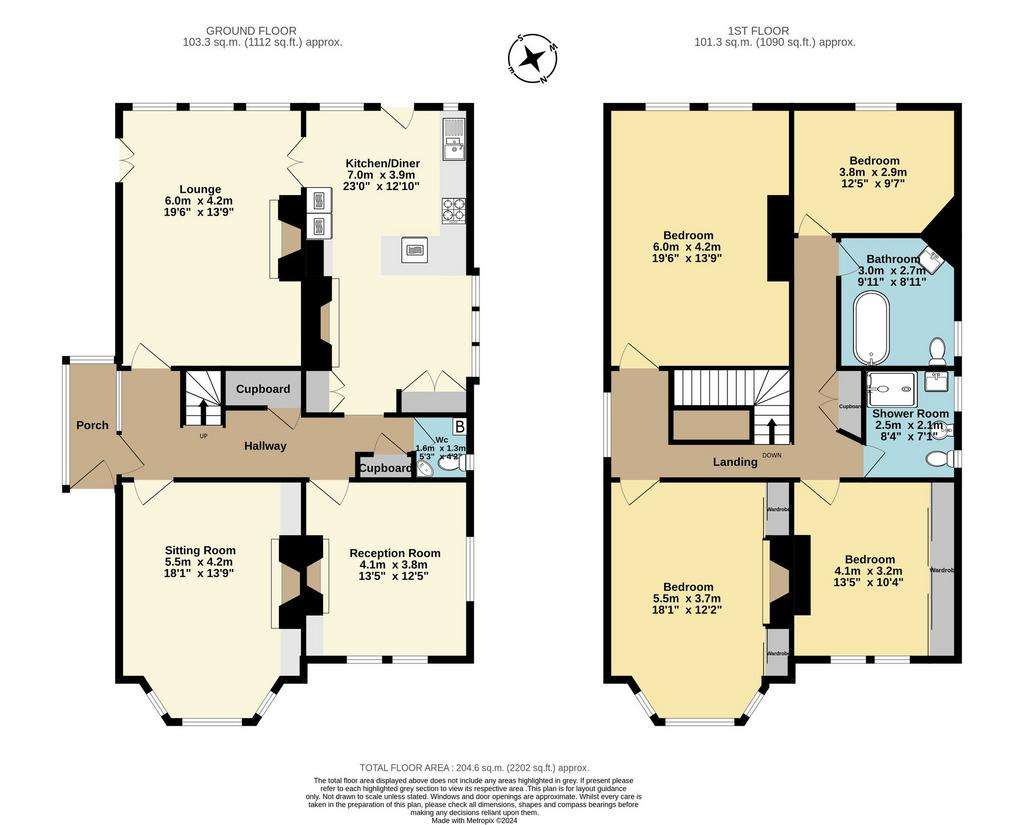 4 bedroom detached house for sale - floorplan