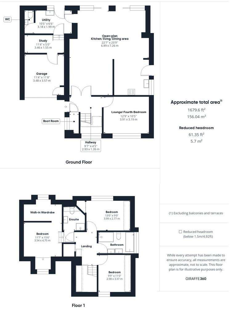 4 bedroom detached house for sale - floorplan