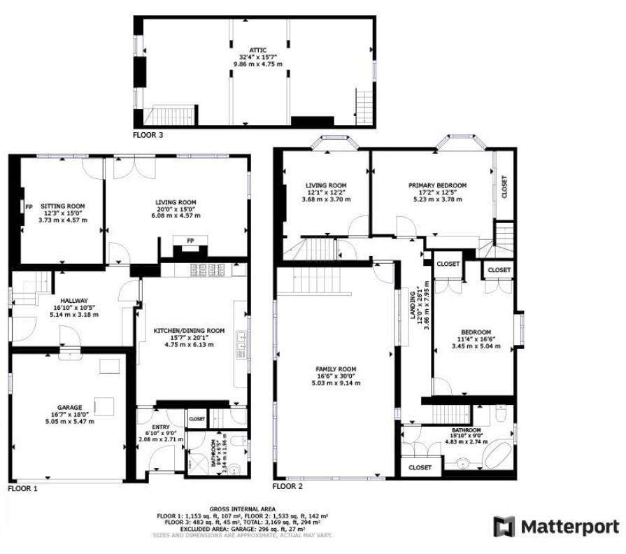 5 bedroom detached house for sale - floorplan