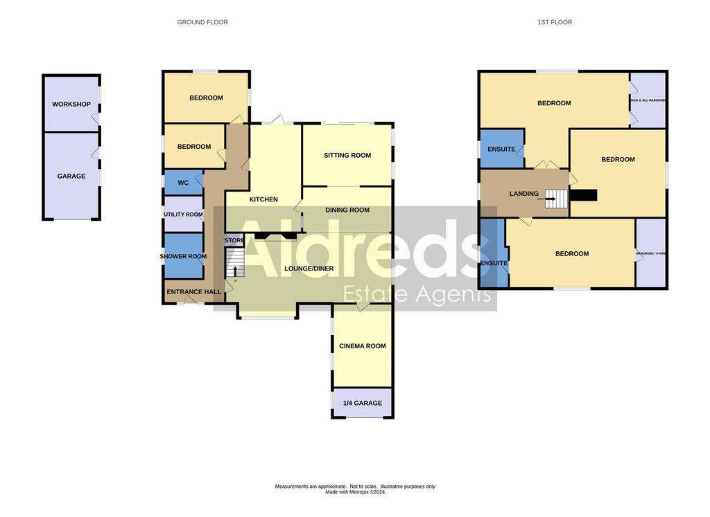 5 bedroom detached house for sale - floorplan