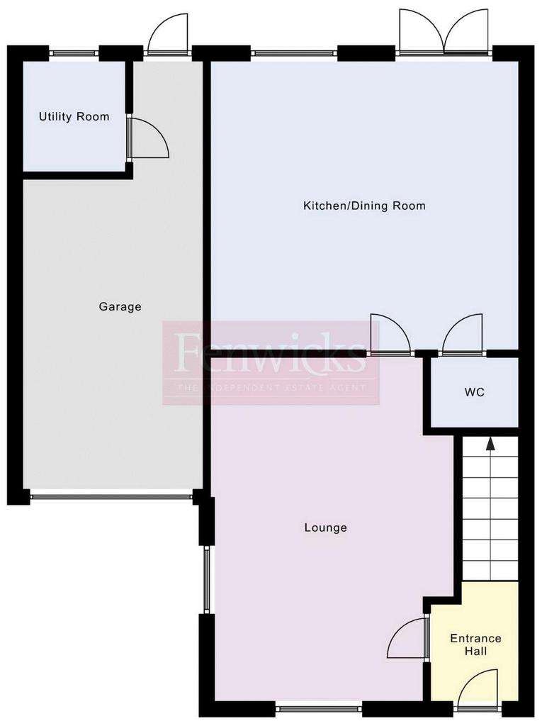 4 bedroom house for sale - floorplan