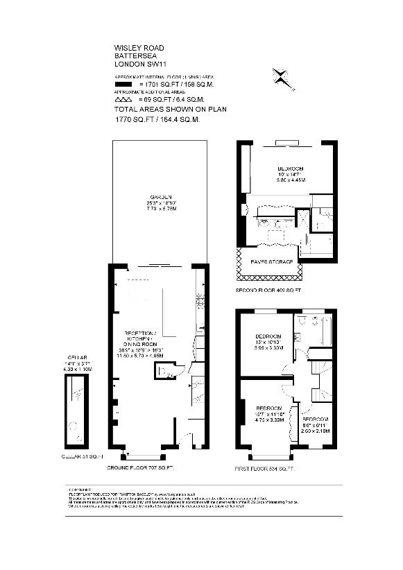 4 bedroom property for sale - floorplan