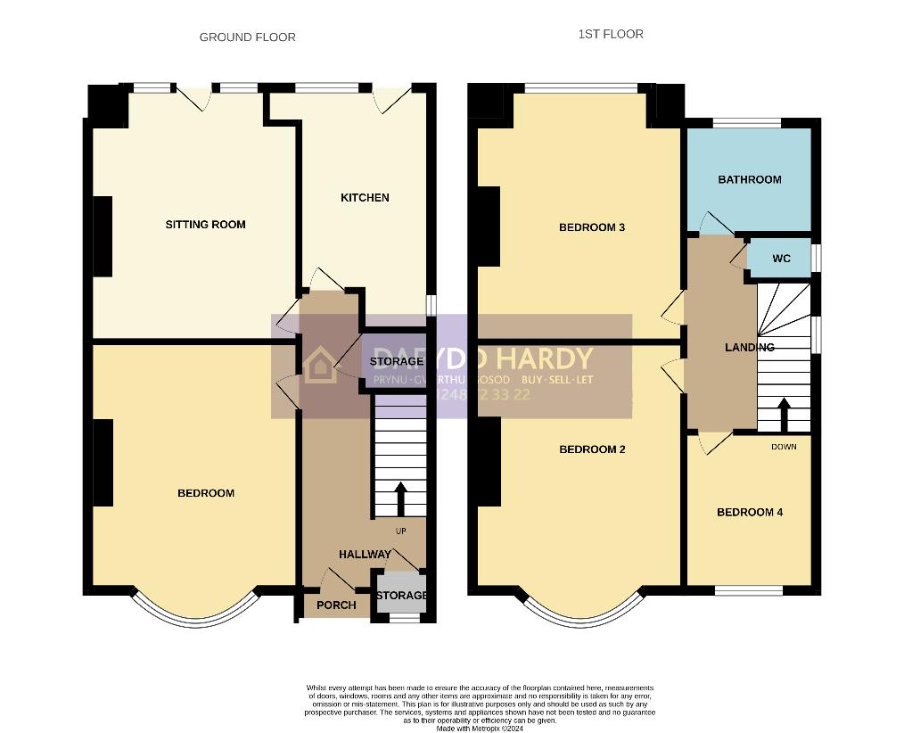 4 bedroom property for sale - floorplan