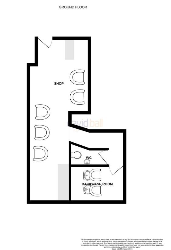 Studio flat for sale - floorplan