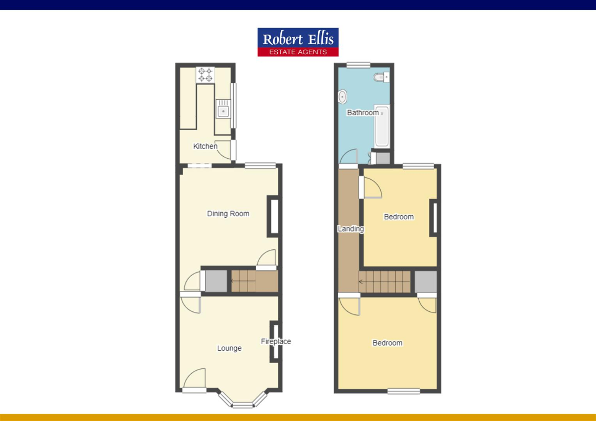 2 bedroom town house for sale - floorplan