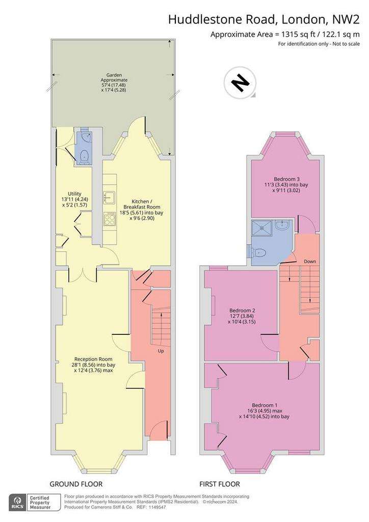 3 bedroom house for sale - floorplan