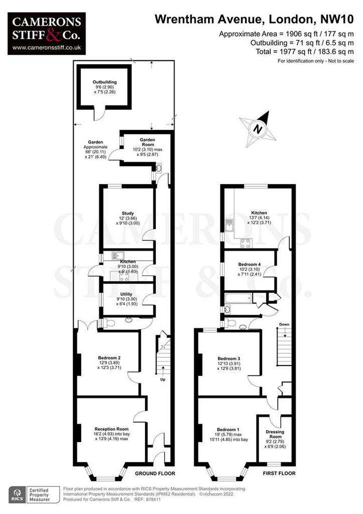 4 bedroom house for sale - floorplan