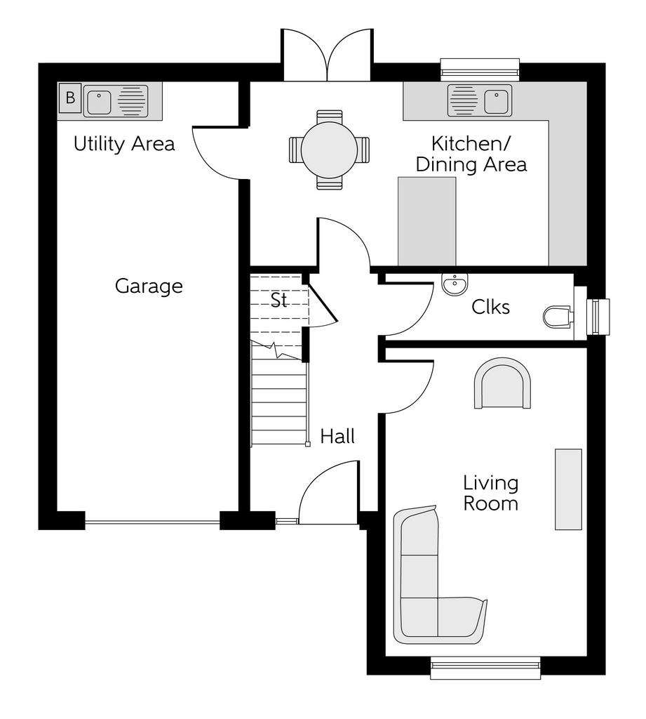 4 bedroom detached house for sale - floorplan