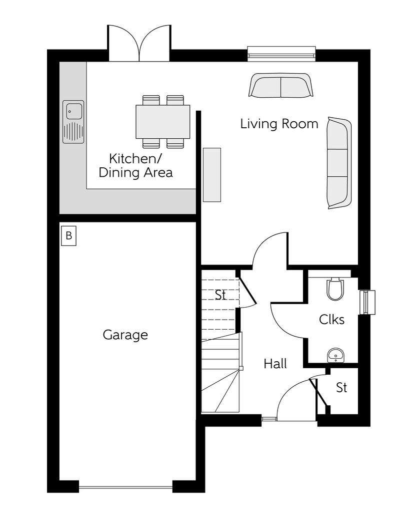 4 bedroom detached house for sale - floorplan