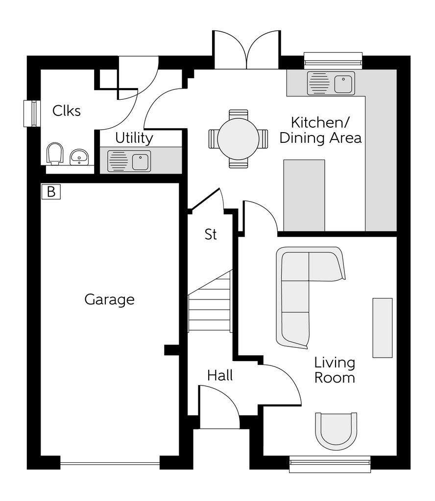 4 bedroom detached house for sale - floorplan