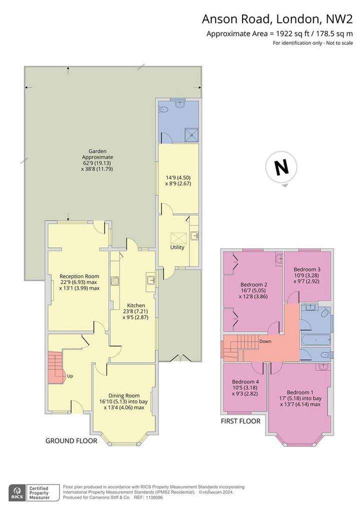 4 bedroom detached house for sale - floorplan