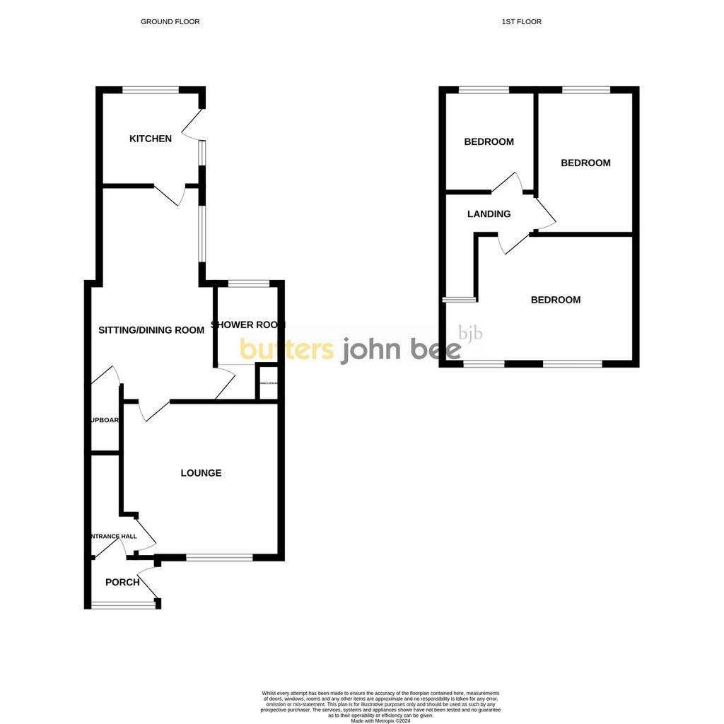 3 bedroom terraced house for sale - floorplan