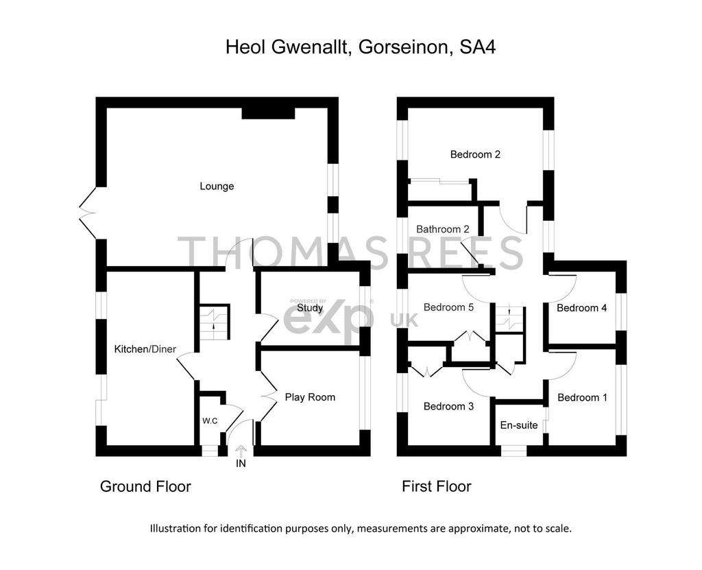 5 bedroom detached house for sale - floorplan