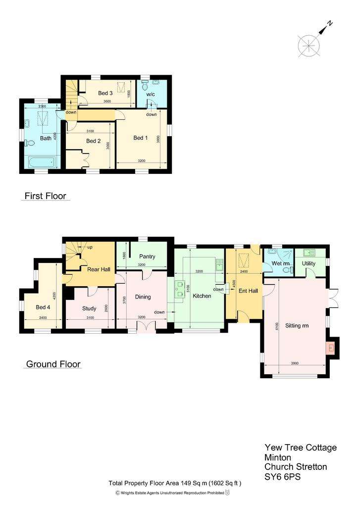 4 bedroom detached house for sale - floorplan