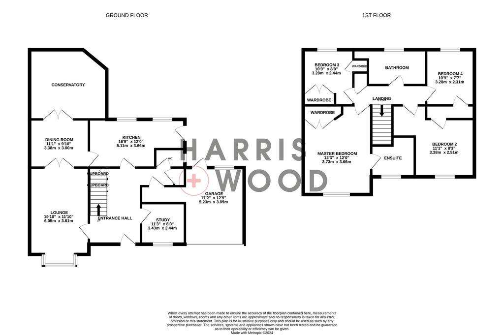 4 bedroom detached house for sale - floorplan