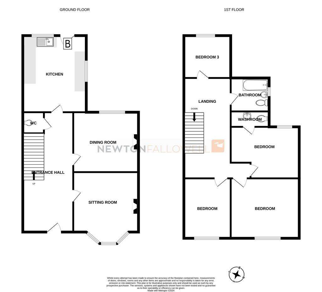 4 bedroom terraced house for sale - floorplan