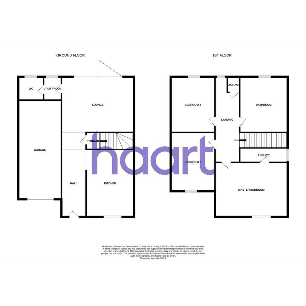 3 bedroom detached house for sale - floorplan