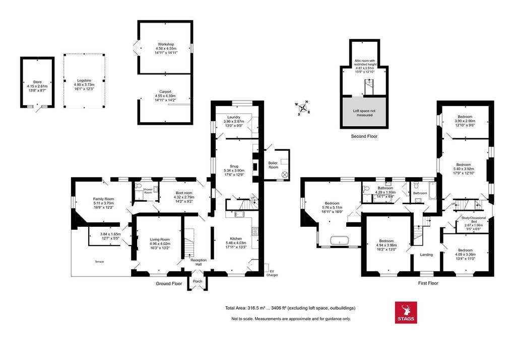 5 bedroom detached house for sale - floorplan