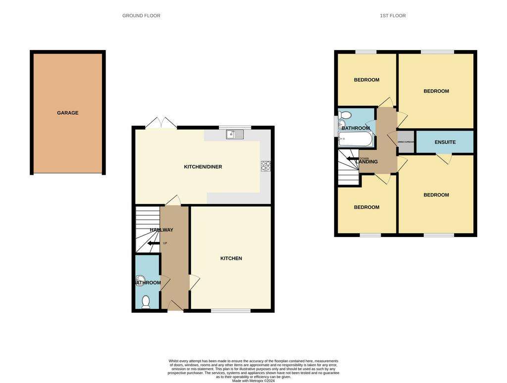 4 bedroom detached house for sale - floorplan