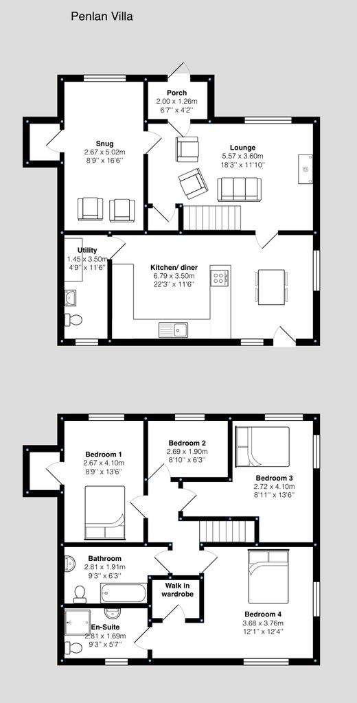 5 bedroom detached house for sale - floorplan