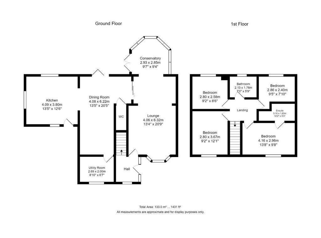 4 bedroom detached house for sale - floorplan