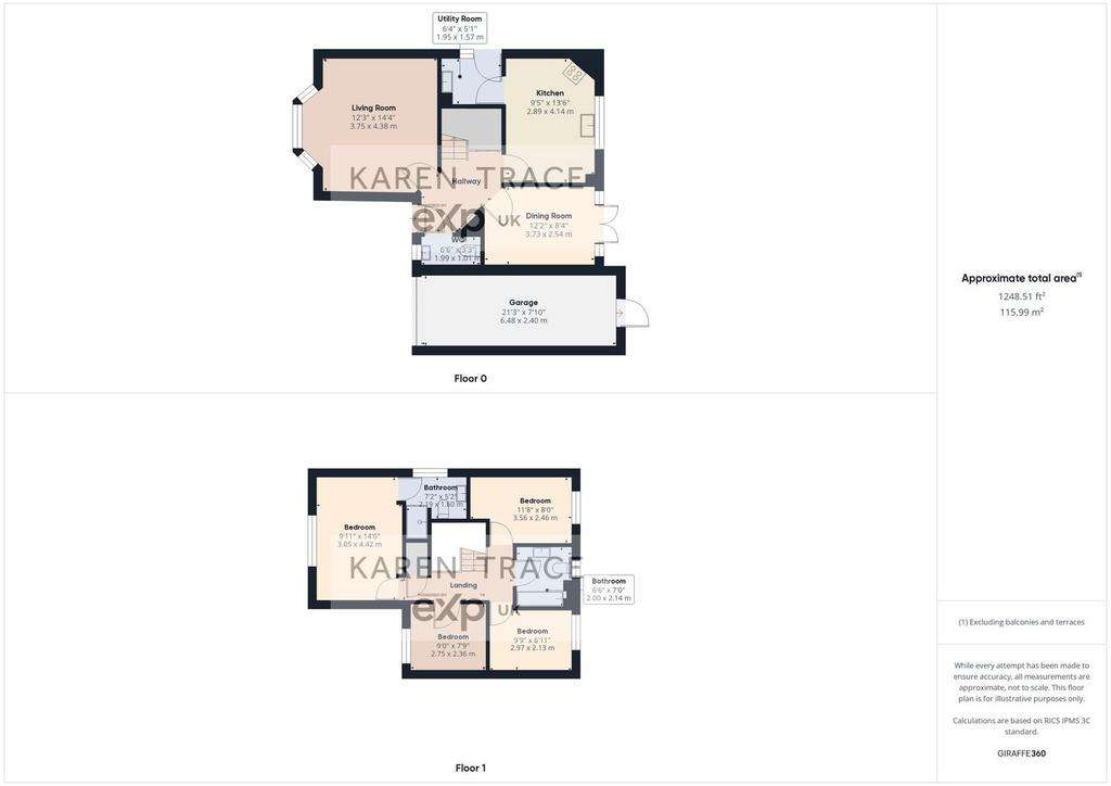 4 bedroom detached house for sale - floorplan