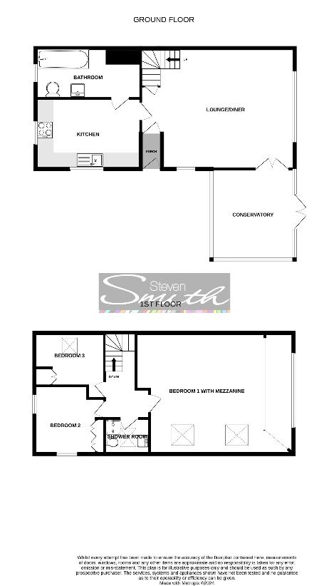 3 bedroom cottage for sale - floorplan