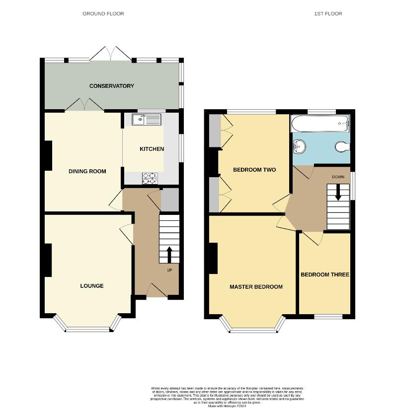 3 bedroom detached house for sale - floorplan