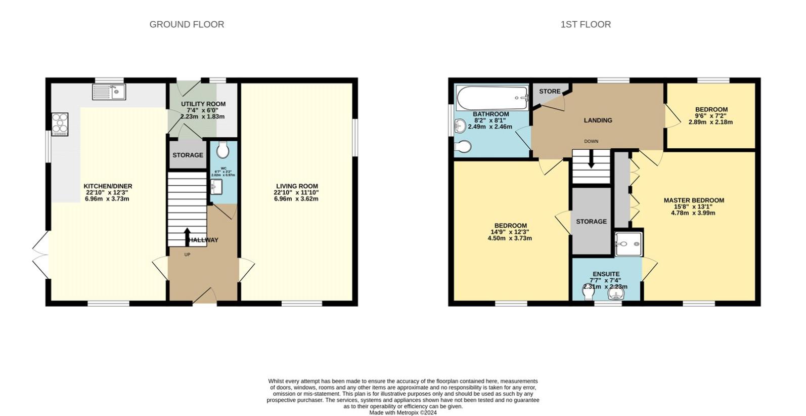 3 bedroom property for sale - floorplan