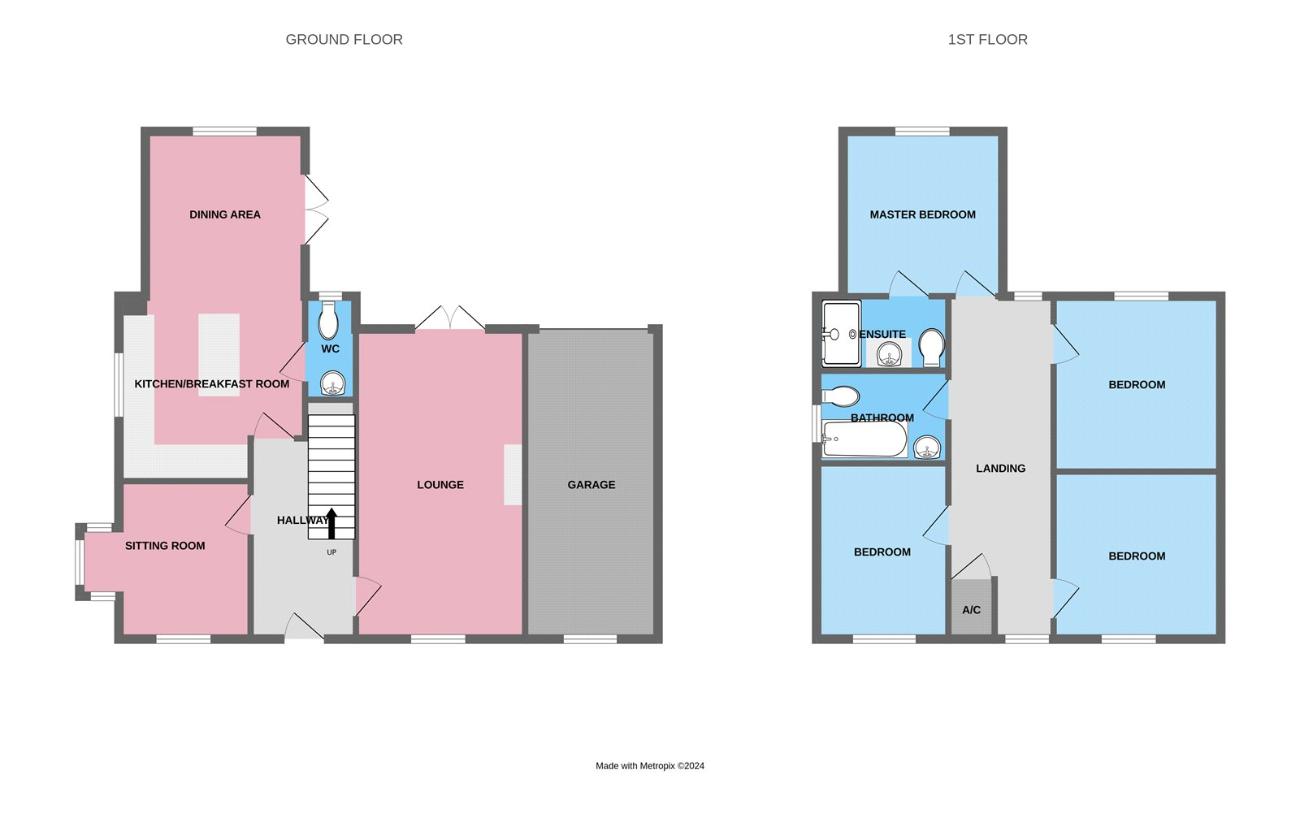 4 bedroom property for sale - floorplan