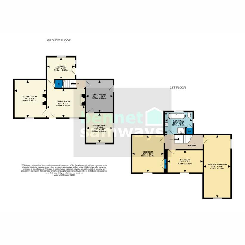 3 bedroom cottage for sale - floorplan