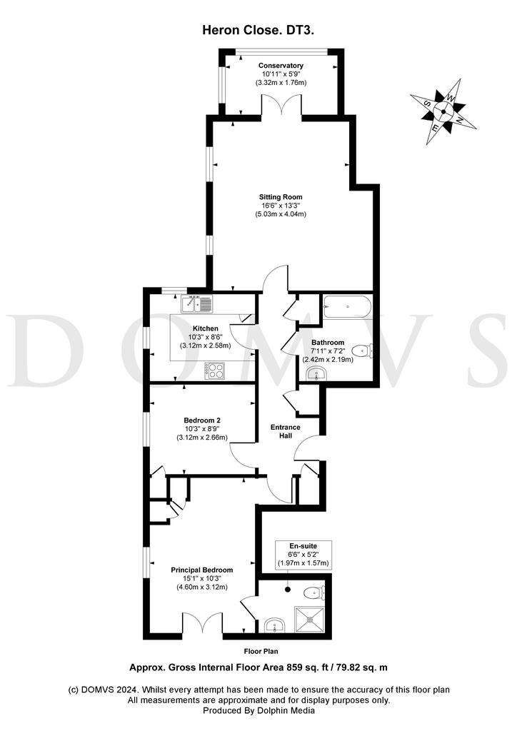 2 bedroom flat for sale - floorplan