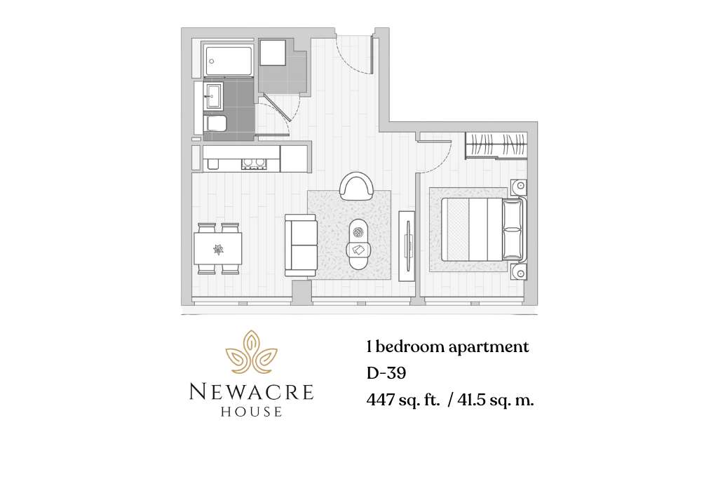 1 bedroom flat for sale - floorplan