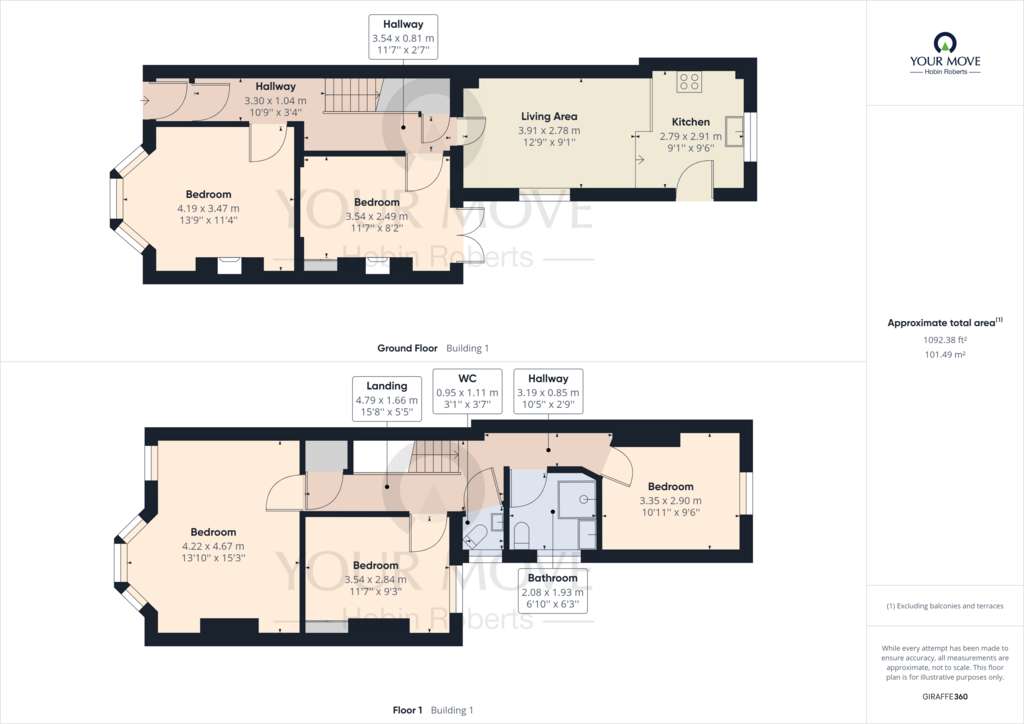 Room to rent - floorplan