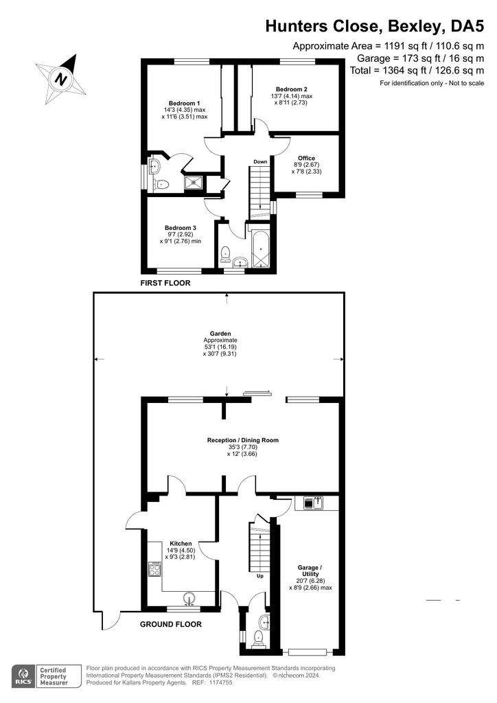 4 bedroom detached house for sale - floorplan