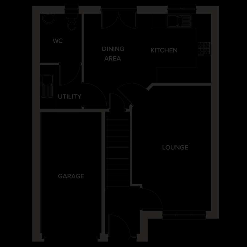 3 bedroom detached house for sale - floorplan