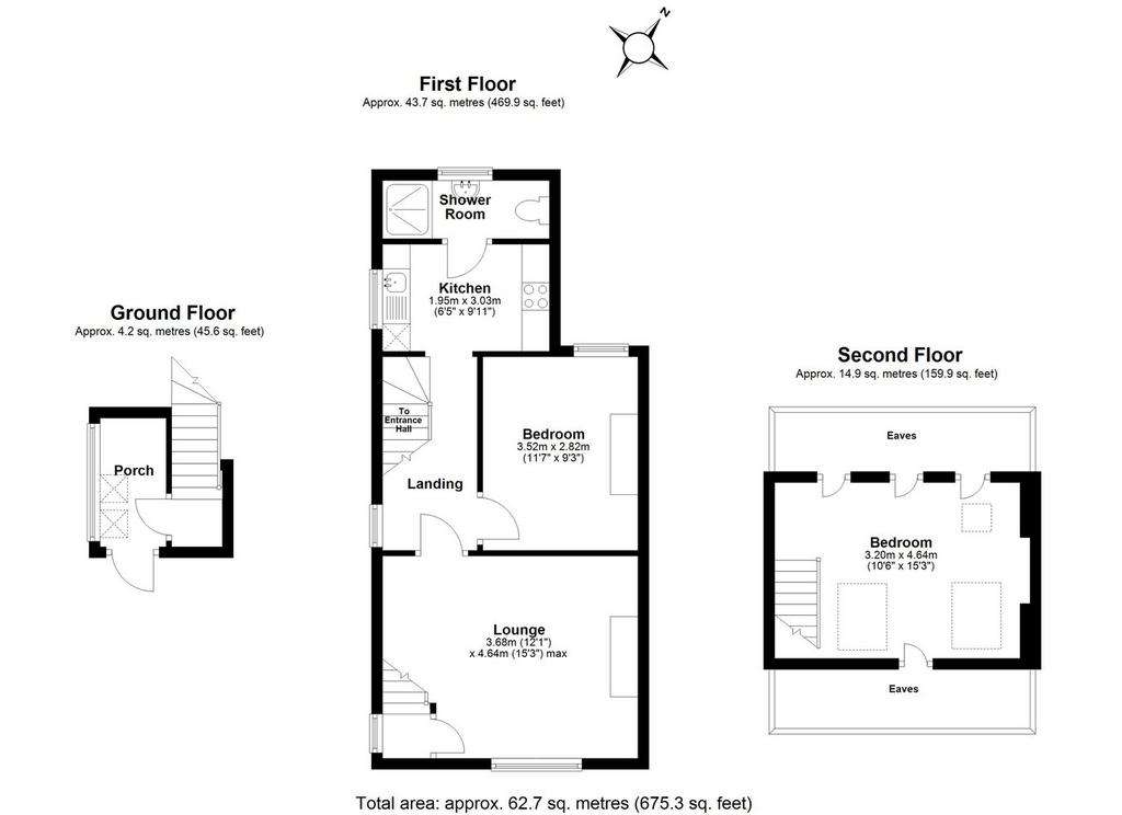 2 bedroom flat for sale - floorplan