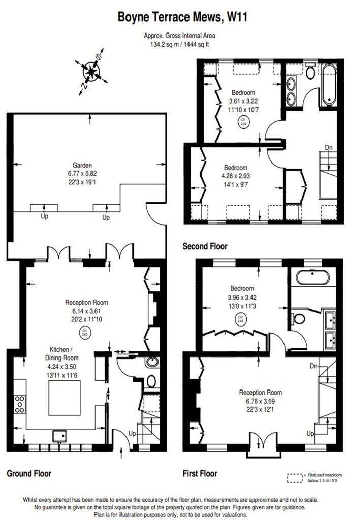 3 bedroom detached house to rent - floorplan