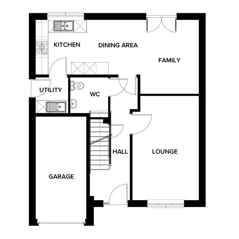 4 bedroom detached house for sale - floorplan