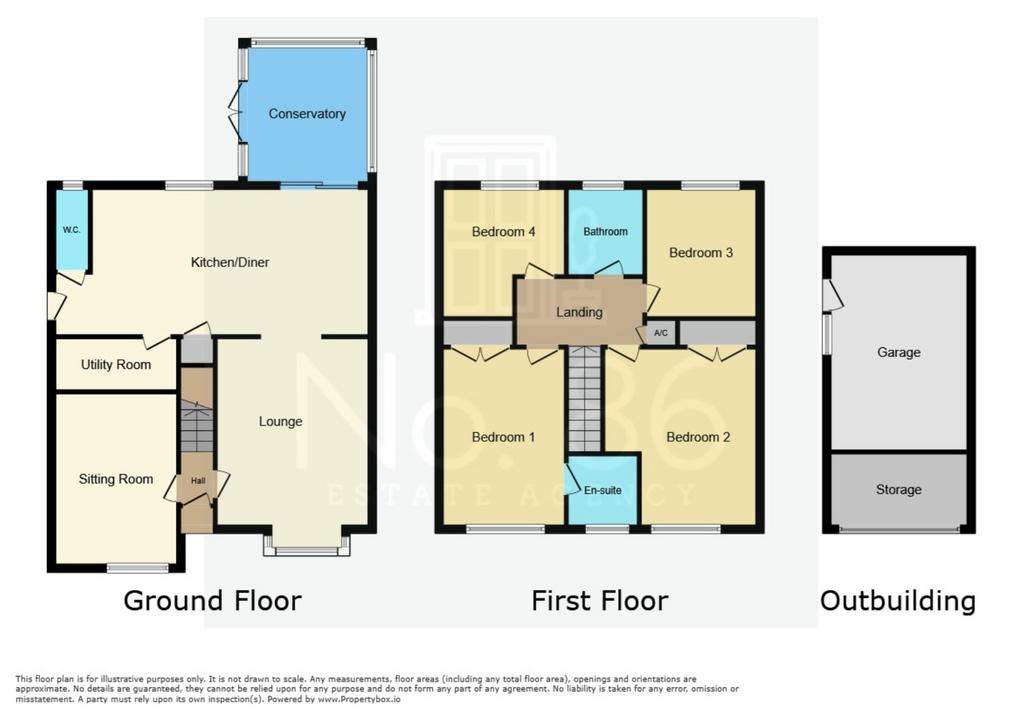 4 bedroom detached house for sale - floorplan