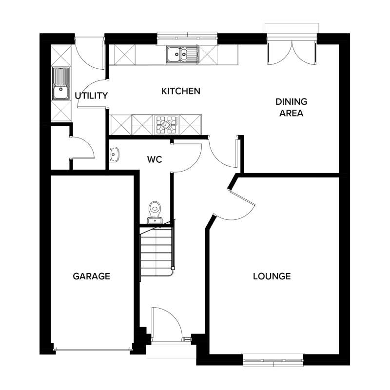 4 bedroom detached house for sale - floorplan